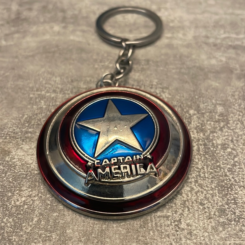 Captain America keychain